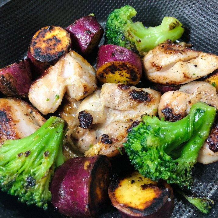 秋のごちそう 鶏とさつまいもとブロッコリーのグリル レシピ 作り方 By 名探偵あな 楽天レシピ 秋のごちそう 鶏とさつまいもとブロッコリーのグリル レシピ 作り方 By 名探偵あな 楽天レシピ